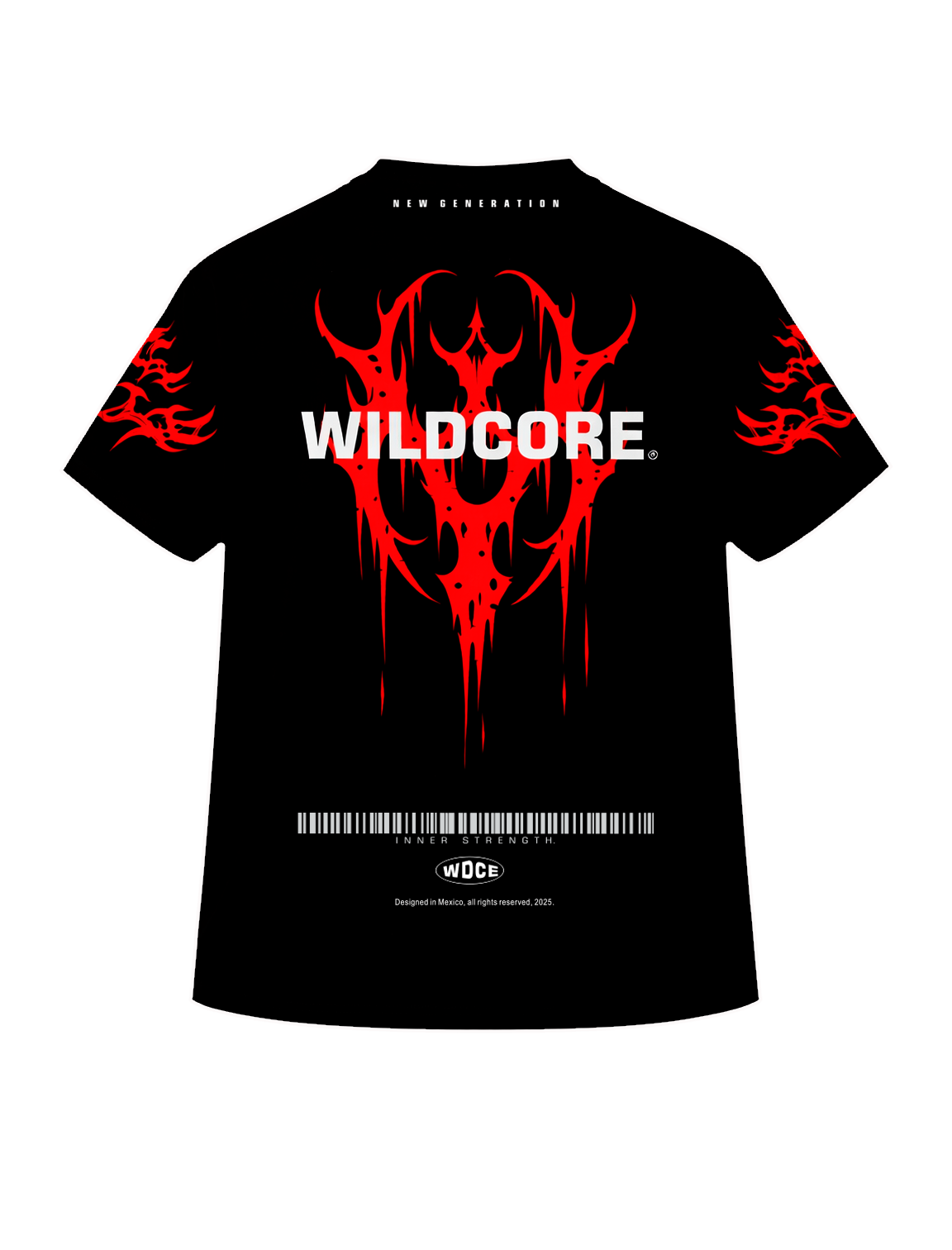OVERSIZE BLACK BLOOD